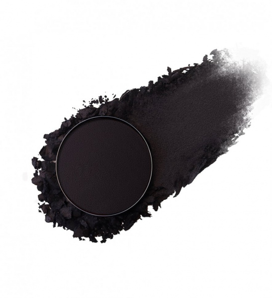Для глаз и бровей тени для век тон 15 deep black color matt luxvisage