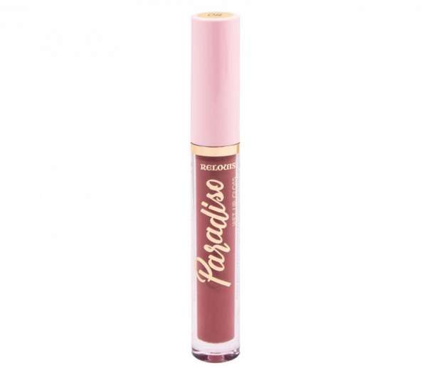 Для губ блеск для губ с влажным финишем paradiso relouis тон: 08 caramel apple