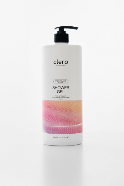 Гели для душа гель для душа с ароматом цитрусовый микс "clero" global chemical, 1000 мл.