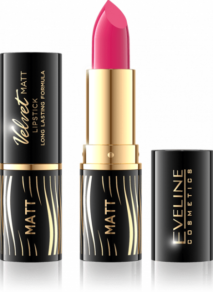 Для губ матовая губная помада "velvet matt lipstick" eveline, №502