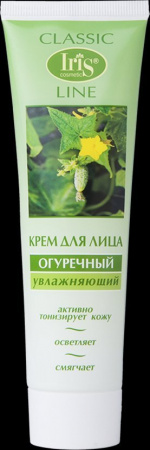 Кремы крем для лица огуречный iris, 100 мл