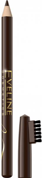 Для глаз и бровей карандаш для бровей контурный soft brown eveline, 6 гр
