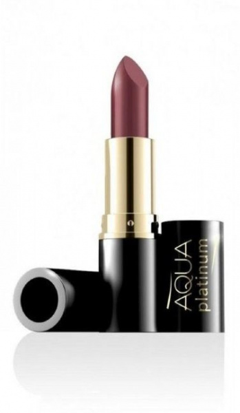 Для губ ультраувлажняющая губная помада "aqua platinum lipstick" №444 eveline, 4 г
