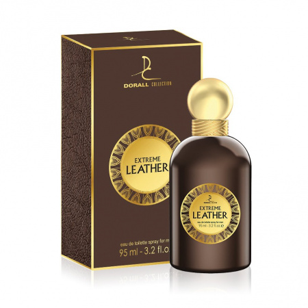 Туалетная вода туалетная вода для мужчин extreme leather dorall collection, 95 мл