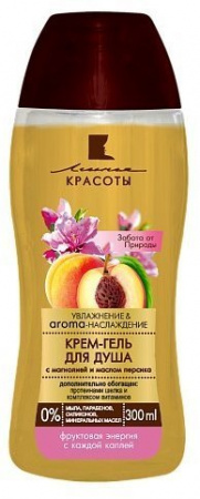 Гели для душа крем-гель для душа aroma delight увлажняющий с маслом магнолии и персика, 300 мл