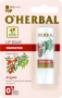 Увлажнение и питание бальзам для губ с маслом арганы o’herbal, 4,8 г