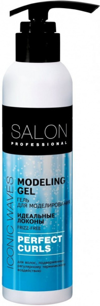 Стайлинг гель для моделирования локонов "идеальные локоны" salon professional, 200 мл
